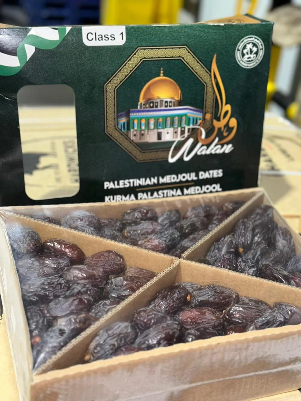 Watan Dates – Palestinian Medjool – VIP Quality 1 Kilo