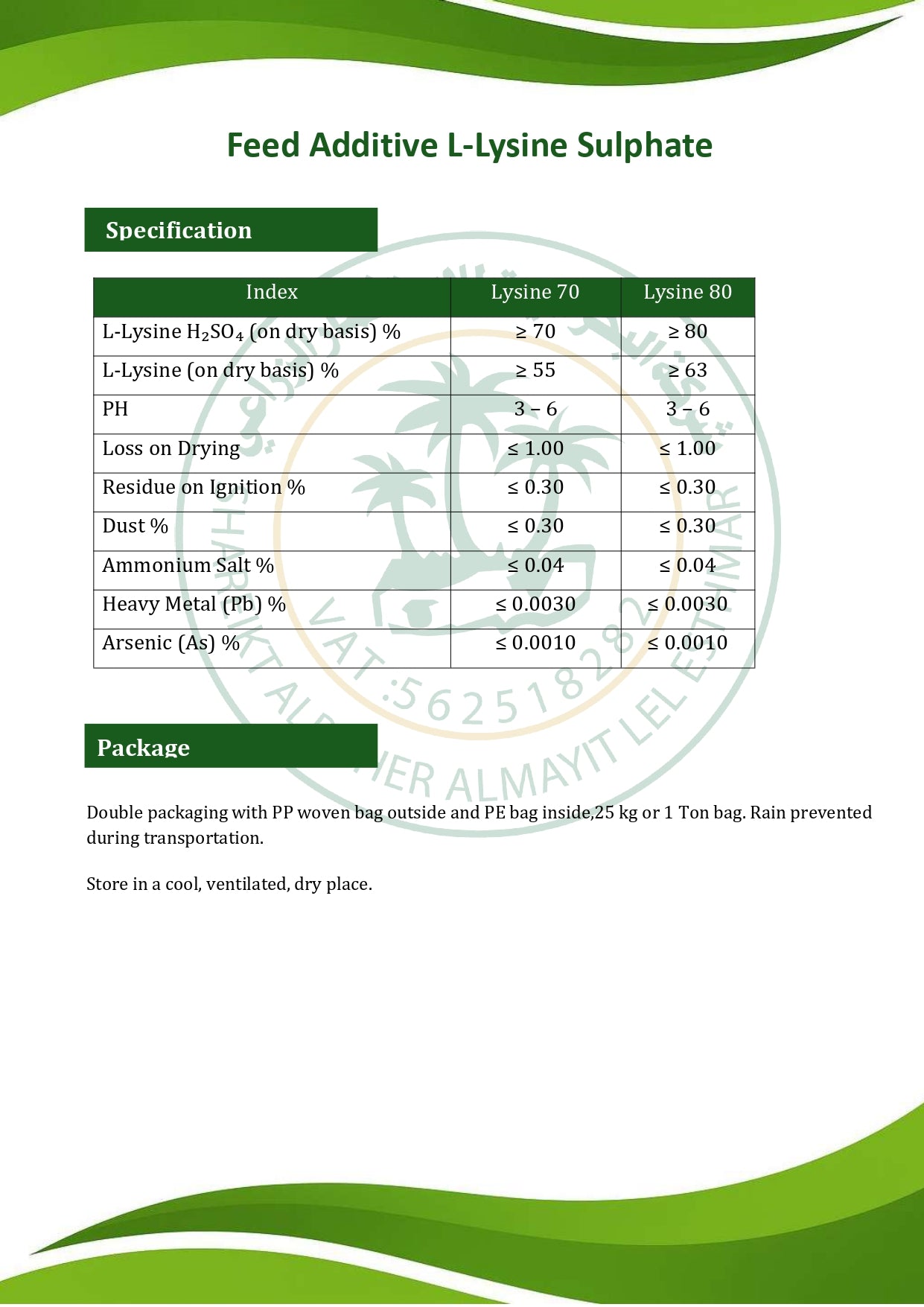 L-Lysine Sulphate