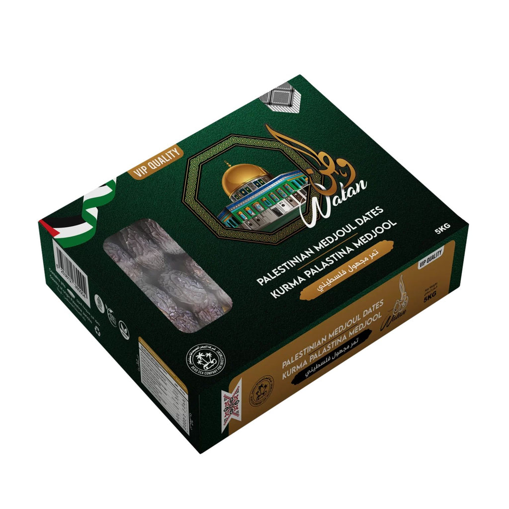 Watan Dates – Palestinian Medjool – VIP Quality 5 Kilo